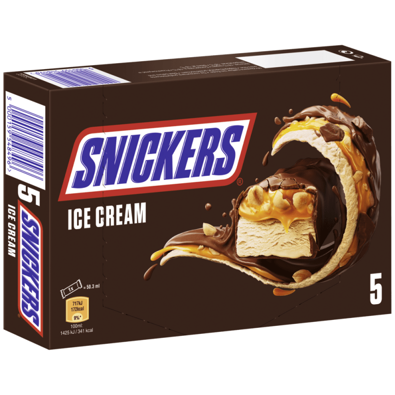 SNICKERS Eisriegel 5 Pack