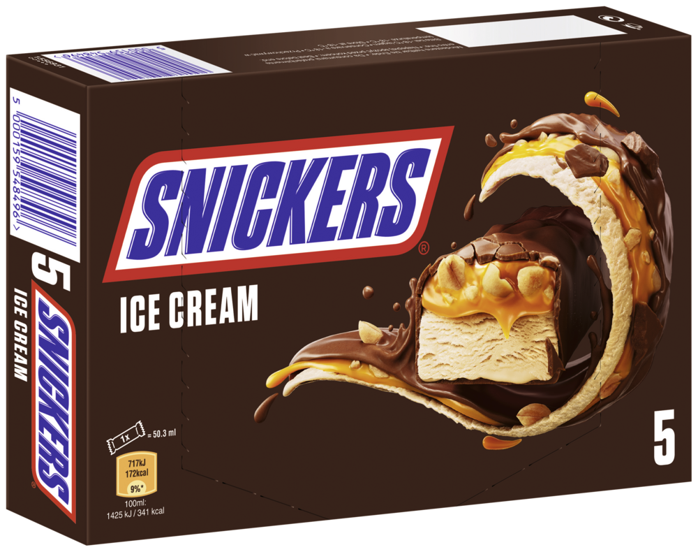 SNICKERS Eisriegel 5 Pack SNICKERS®